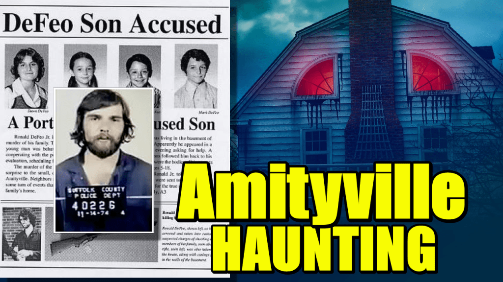 The Amityville house associated with the 1974 murders
