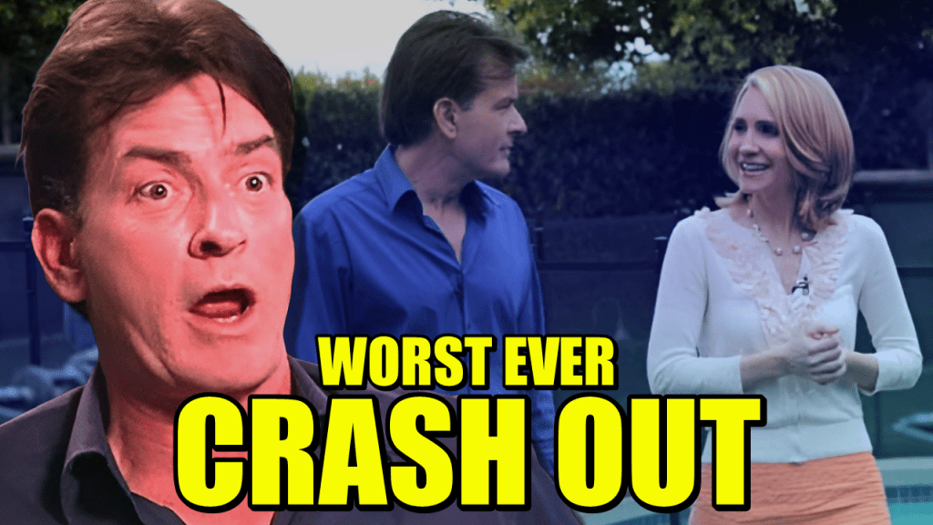 Charlie Sheen during his public meltdown period